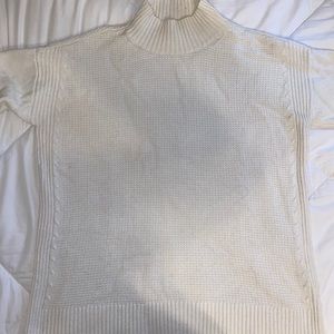 White, sweater